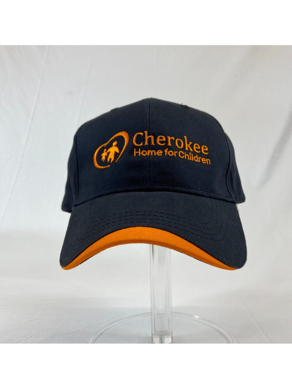 Cherokee Home For Children Baseball Cap Strapback Hat Black Heart Casual OSFM